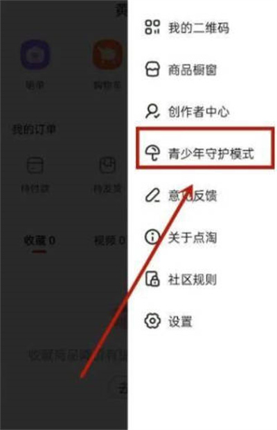 点淘怎么开启未成年模式[图片2]