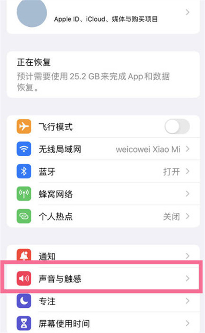 iPhone锁屏声音在哪里开启[图片1]