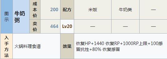 符文工房5牛奶粥怎么做 符文工房5牛奶粥制作方法分享图1