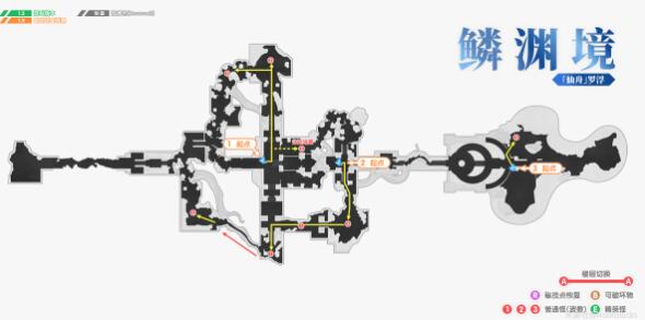 崩坏星穹铁道丹鼎司鳞渊境锄地路线是什么 丹鼎司鳞渊境锄地路线一览图2