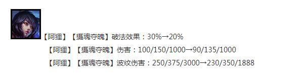 云顶之弈13.16版本正式服阿狸削弱介绍图2