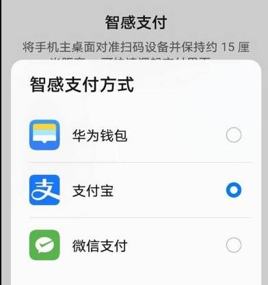 华为Mate60如何设置碰到扫码枪自动跳出支付码 华为Mate60智感支付开启方法介绍图5