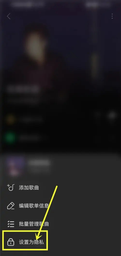 汽水音乐如何设置隐私歌单 汽水音乐隐私歌单操作教程介绍图4