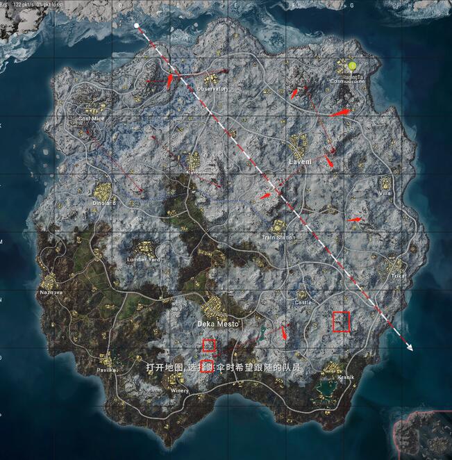 pubg维寒迪熊洞位置一览图1