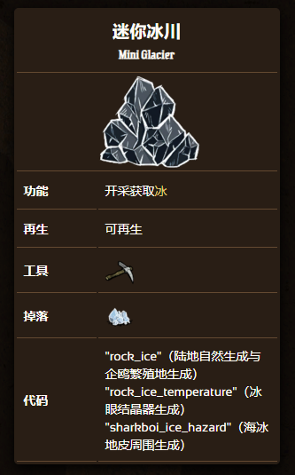 饥荒联机版迷你冰川生成位置图1